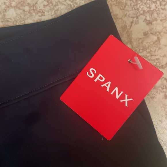 Spanx polished kick flare in classic navy - Picture 5 of 7